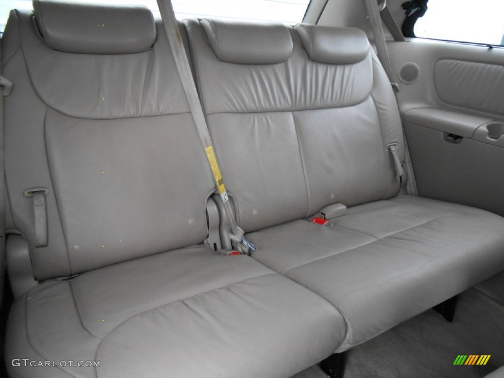 2008 Toyota Sienna XLE Rear Seat Photo #77470008