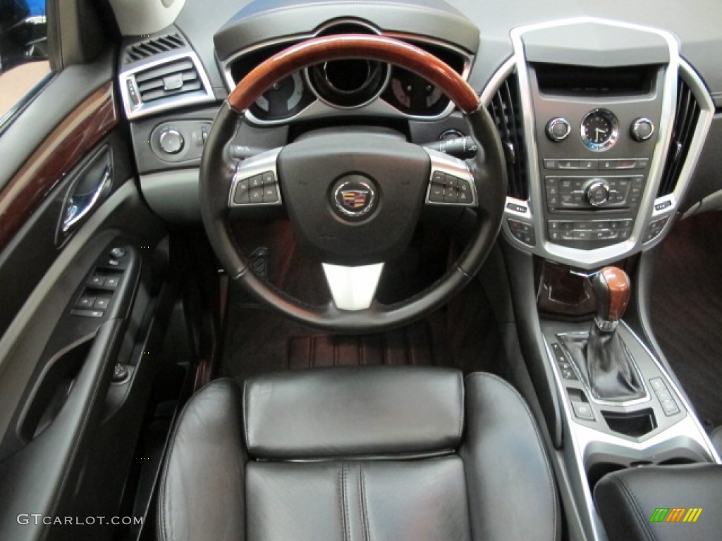 2010 Cadillac SRX 4 V6 Turbo AWD Ebony/Titanium Dashboard Photo #77470011