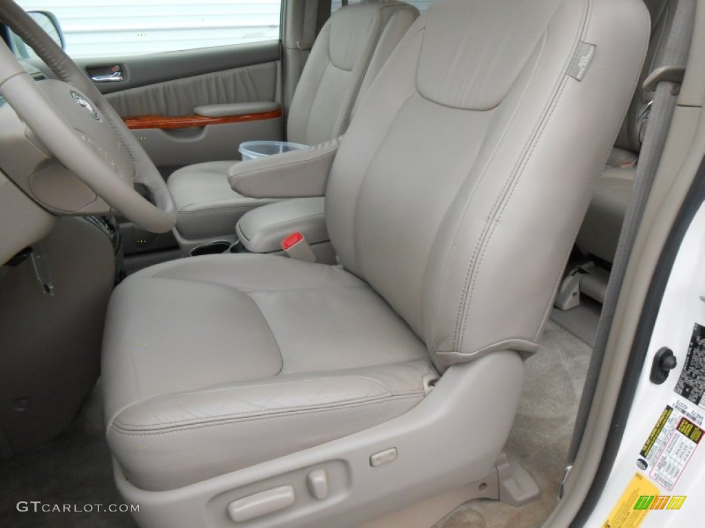 2008 Toyota Sienna XLE Front Seat Photo #77470070