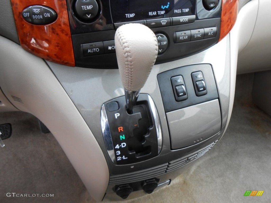 2008 Toyota Sienna XLE 5 Speed ECT-i Automatic Transmission Photo #77470149