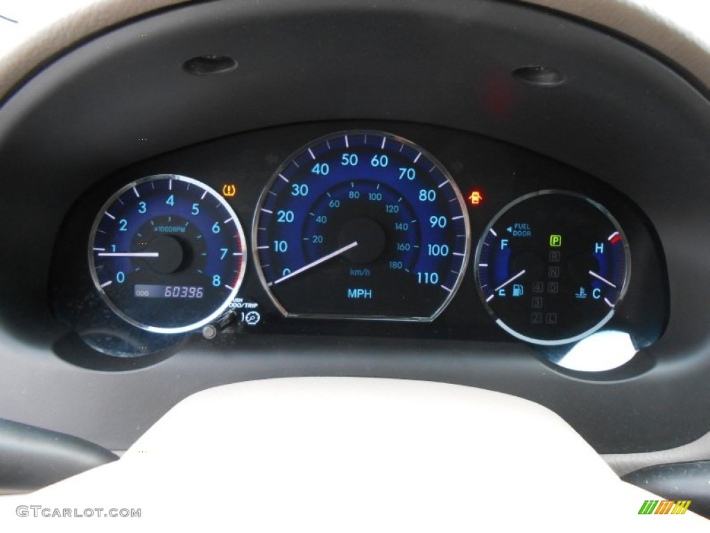 2008 Toyota Sienna XLE Gauges Photo #77470161