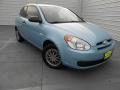 Ice Blue 2007 Hyundai Accent GS Coupe