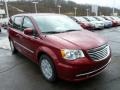 2013 Deep Cherry Red Crystal Pearl Chrysler Town & Country Touring  photo #9