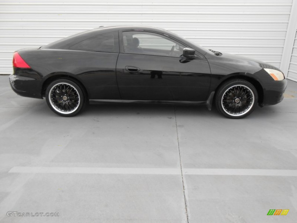 2006 Accord EX V6 Coupe - Nighthawk Black Pearl / Black photo #3