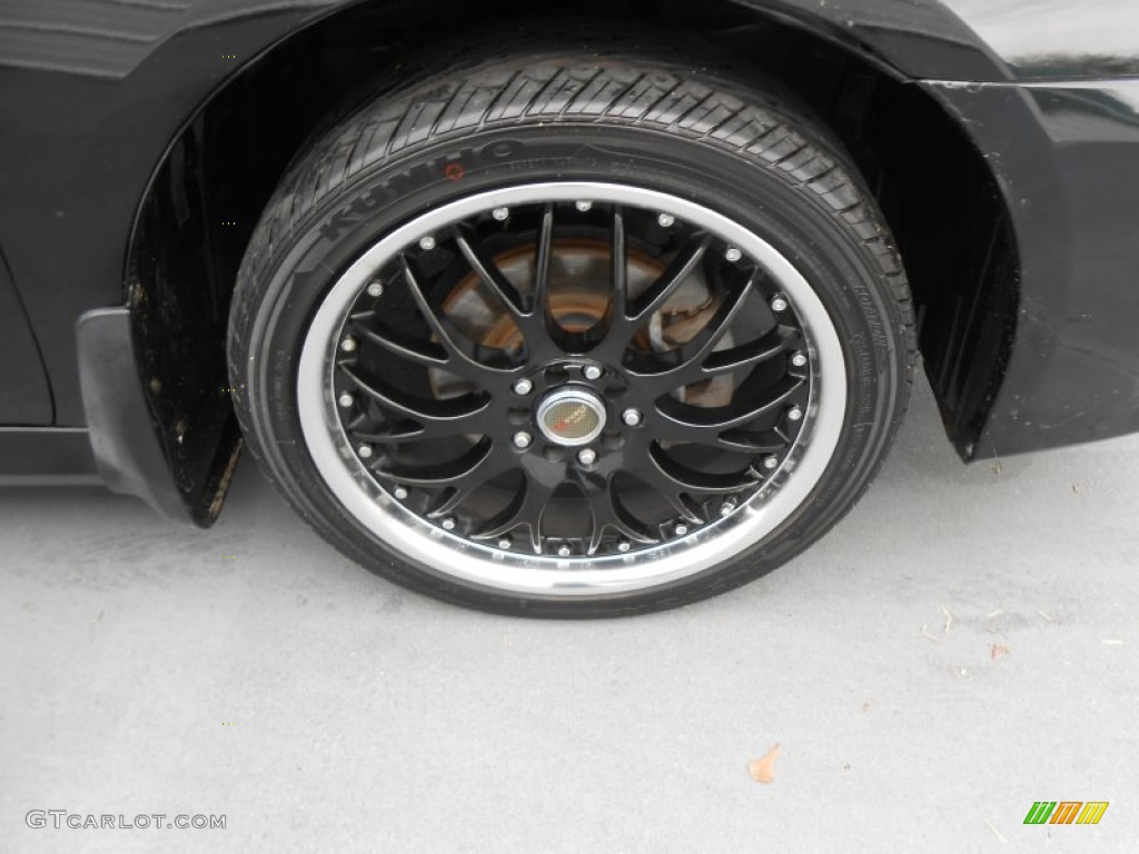 2006 Accord EX V6 Coupe - Nighthawk Black Pearl / Black photo #14