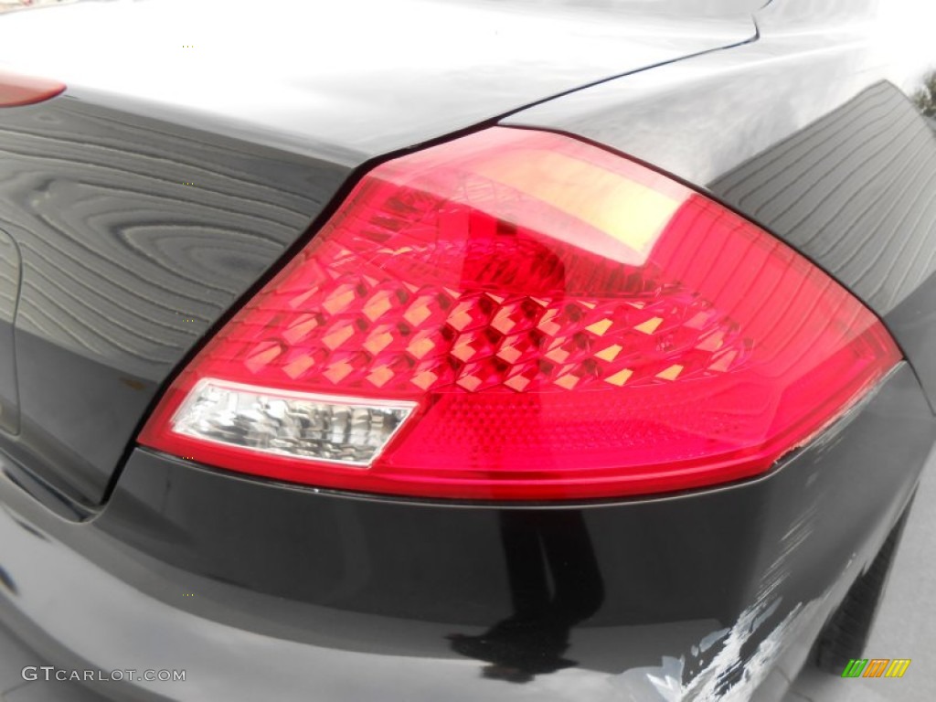 2006 Accord EX V6 Coupe - Nighthawk Black Pearl / Black photo #18