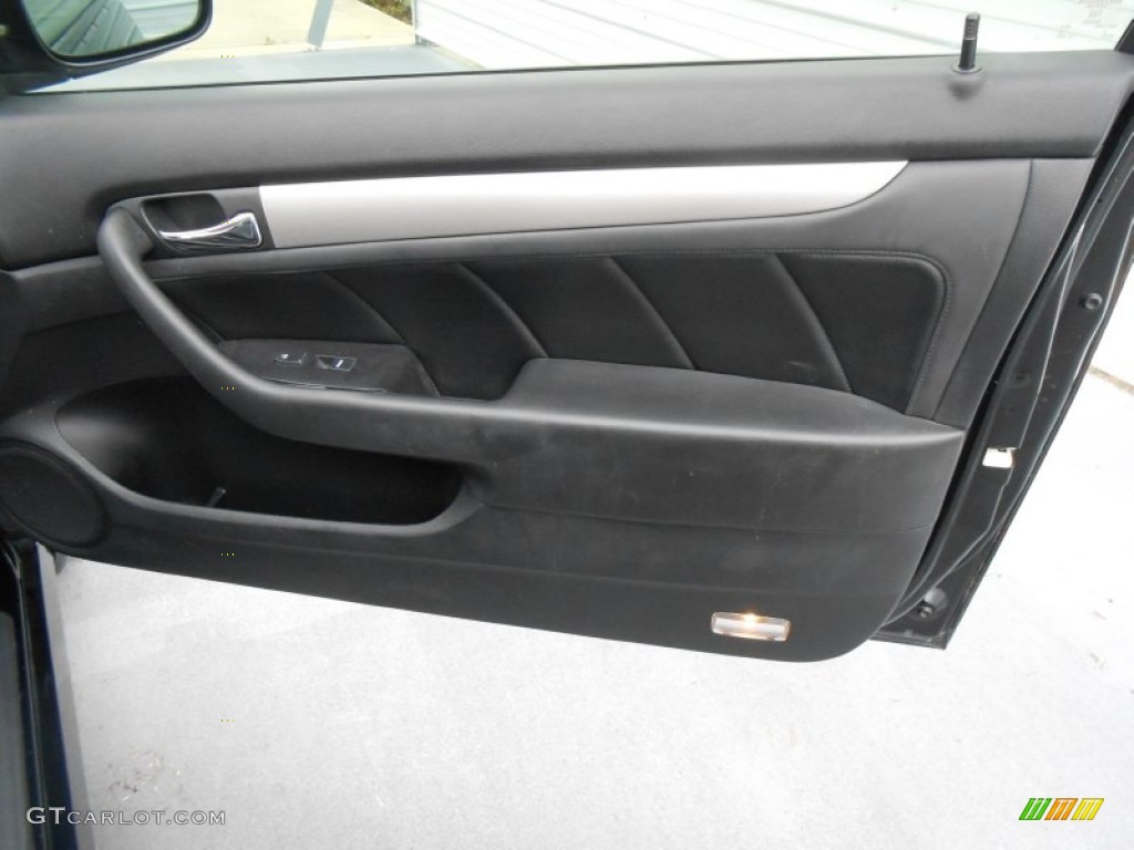2006 Accord EX V6 Coupe - Nighthawk Black Pearl / Black photo #23