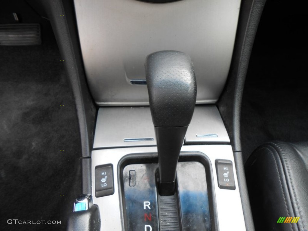 2006 Accord EX V6 Coupe - Nighthawk Black Pearl / Black photo #37