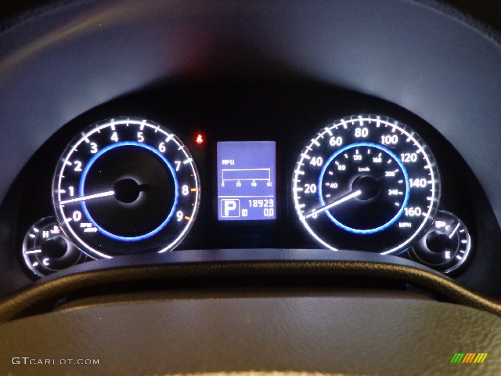 2010 Infiniti G 37 Convertible Gauges Photo #77472079