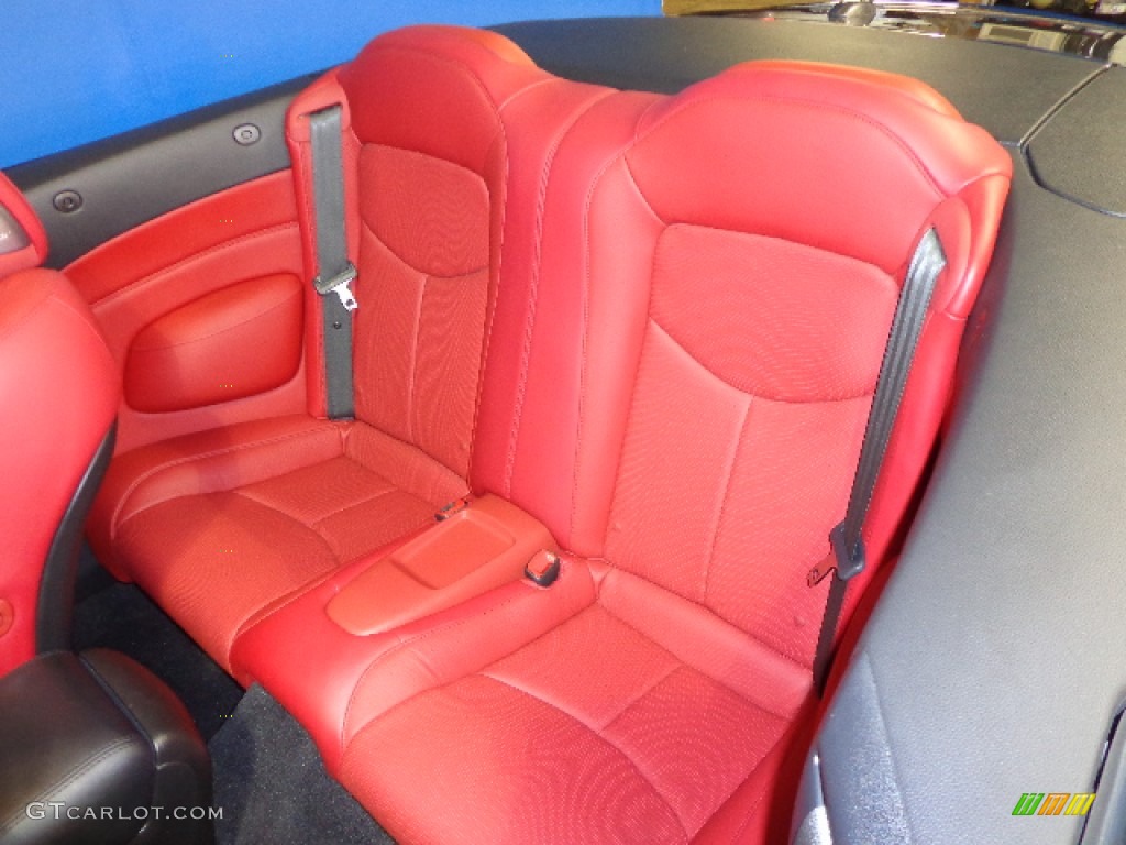 2010 Infiniti G 37 Convertible Rear Seat Photo #77472213