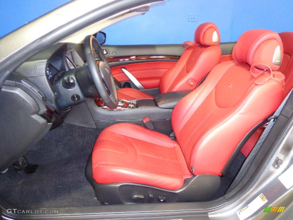 2010 Infiniti G 37 Convertible Front Seat Photo #77472222