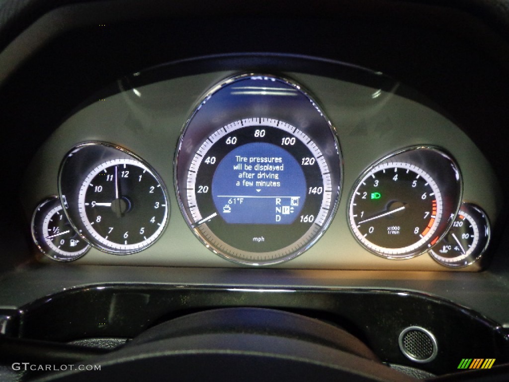 2010 Mercedes-Benz E 350 4Matic Sedan Gauges Photo #77473074