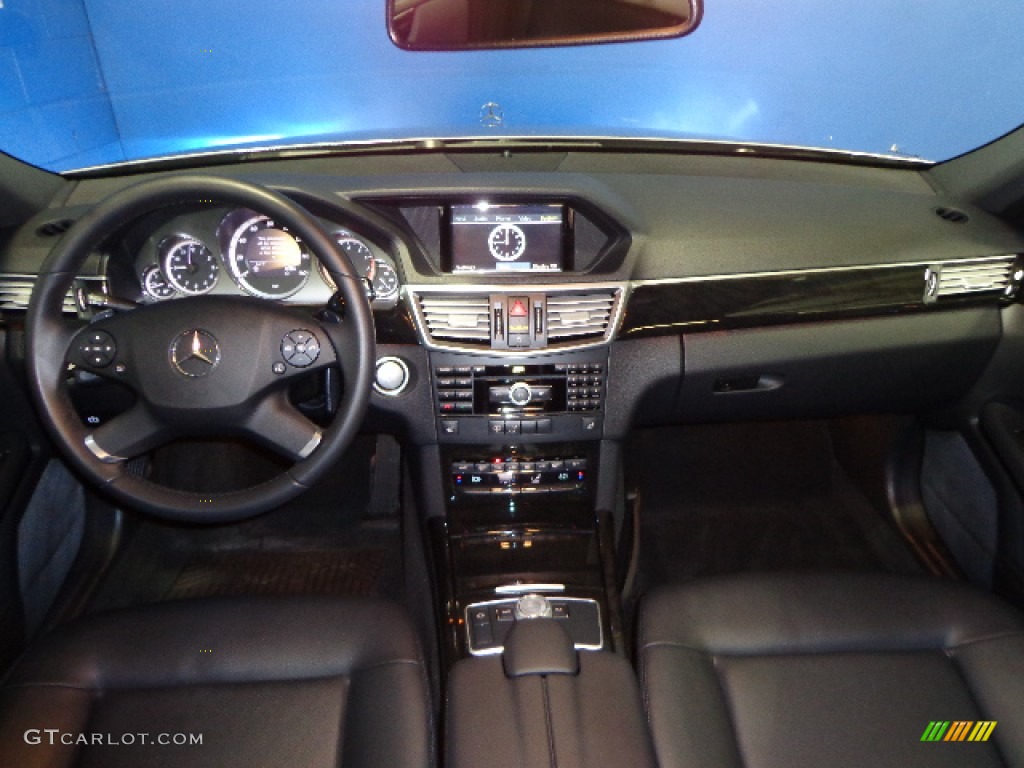 2010 Mercedes-Benz E 350 4Matic Sedan Black Dashboard Photo #77473092