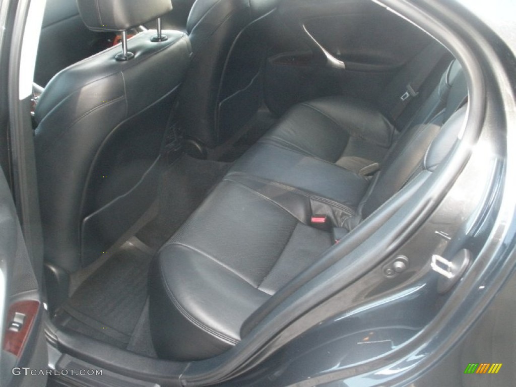 2007 Lexus IS 250 Rear Seat Photo #77473446