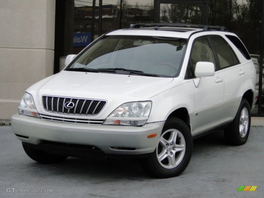 2003 RX 300 AWD - White Gold Crystal / Ivory photo #1
