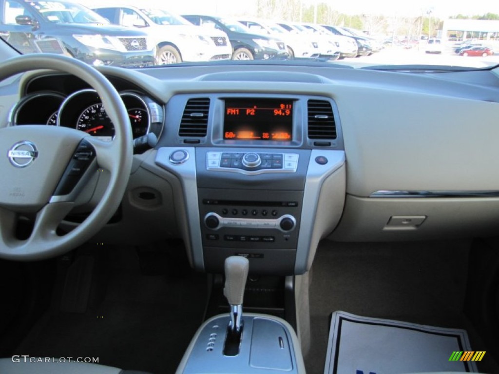2012 Nissan Murano S Beige Dashboard Photo #77475395