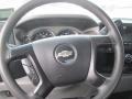 Dark Titanium 2007 Chevrolet Silverado 2500HD Work Truck Regular Cab 4x4 Steering Wheel