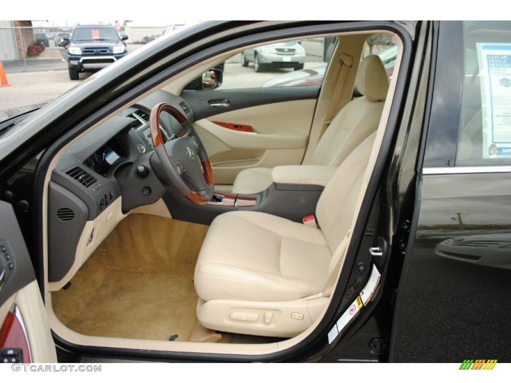 Parchment Interior 2010 Lexus ES 350 Photo #77475874