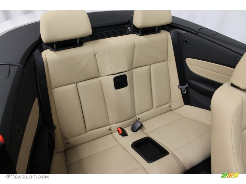 Savanna Beige Interior 2013 BMW 1 Series 128i Convertible Photo #77475975