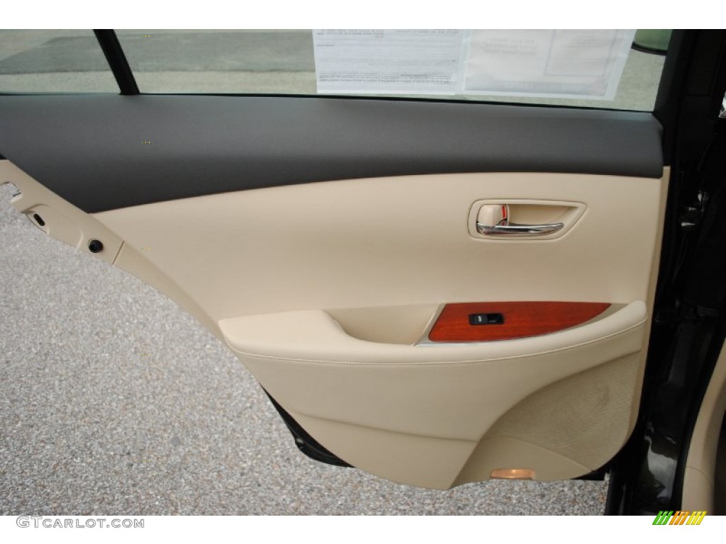 2010 Lexus ES 350 Parchment Door Panel Photo #77476205