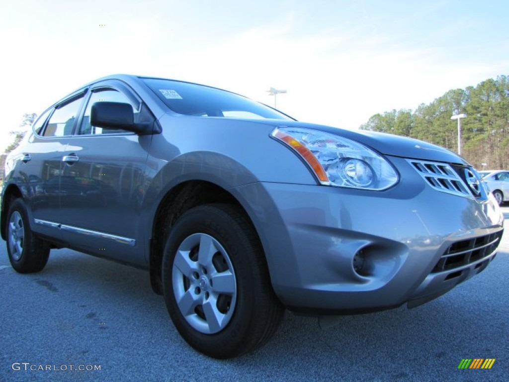 2011 Rogue S - Gotham Gray Metallic / Gray photo #7