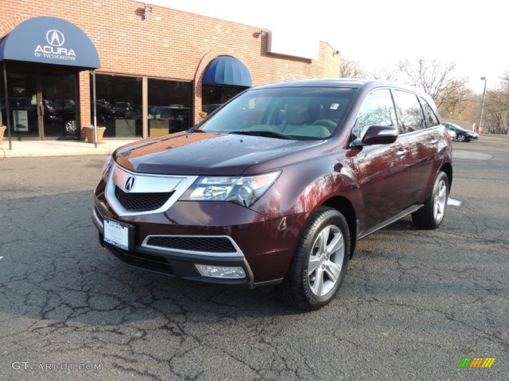 2011 MDX Technology - Dark Cherry Pearl / Taupe photo #1