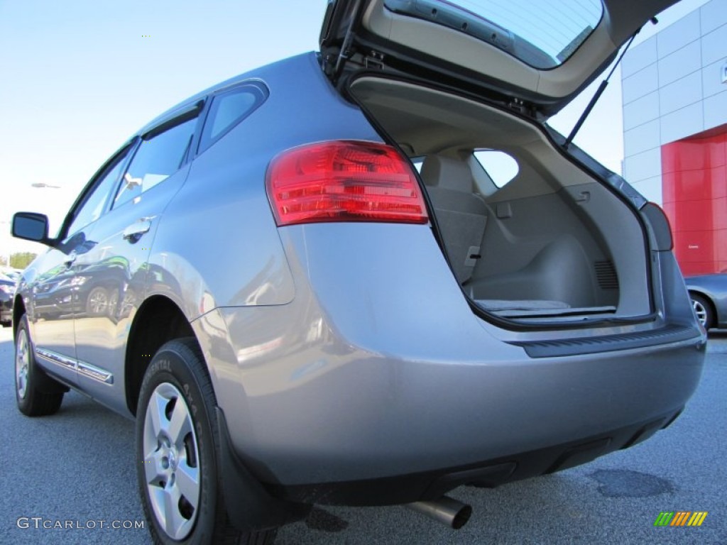 2011 Rogue S - Gotham Gray Metallic / Gray photo #13