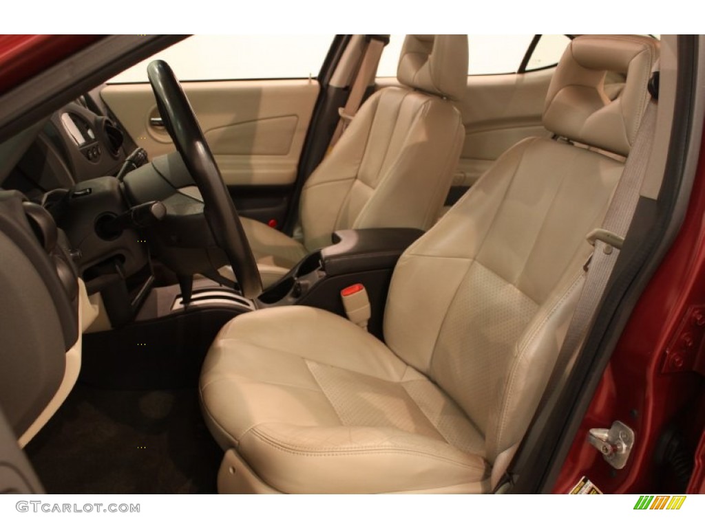 Parchment/Dark Pewter Interior 2005 Pontiac Grand Prix GT Sedan Photo #77476646