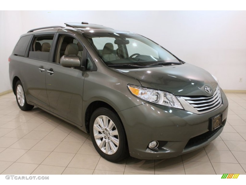 Cypress Green Pearl Toyota Sienna