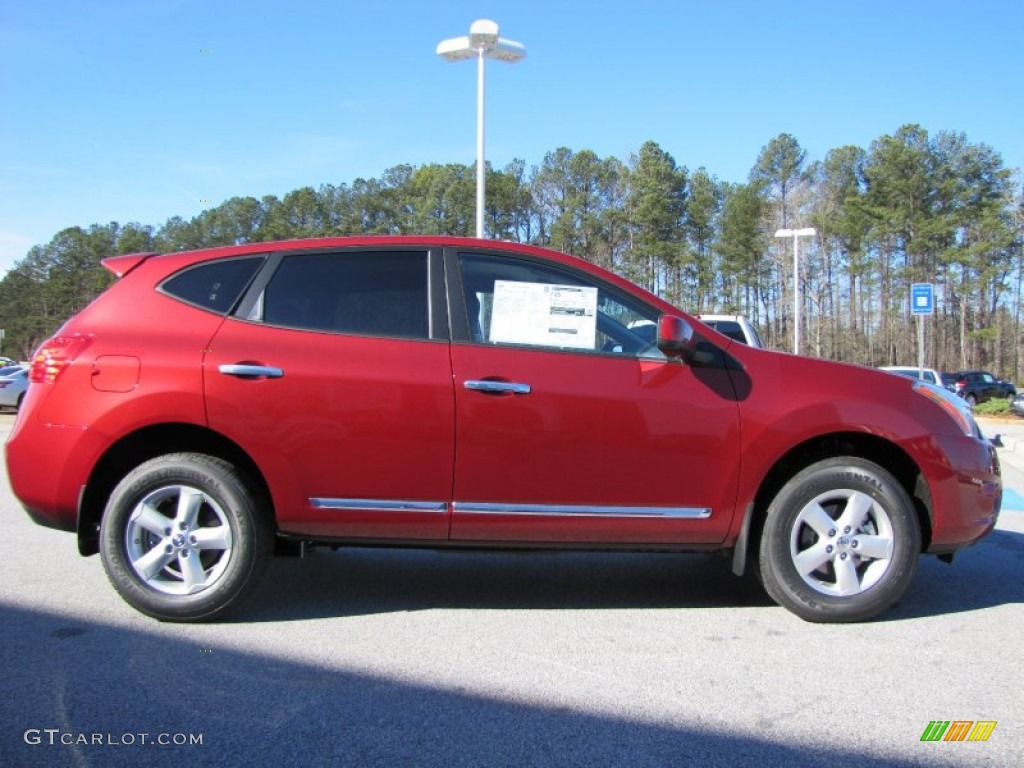 2013 Rogue S Special Edition - Cayenne Red / Black photo #6