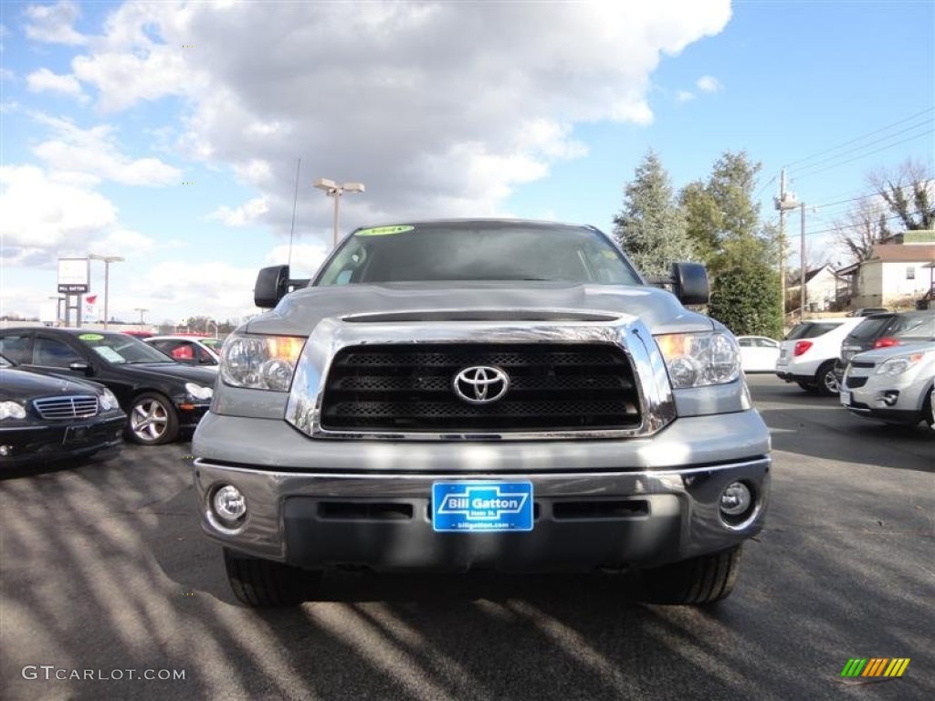 2008 Tundra SR5 TRD Double Cab 4x4 - Silver Sky Metallic / Graphite Gray photo #2