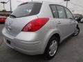 2009 Brillant Silver Nissan Versa 1.8 S Hatchback  photo #5