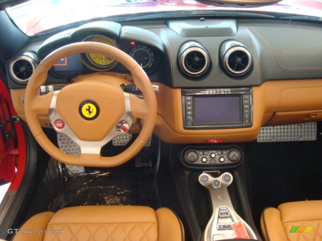 2011 Ferrari California Standard California Model Cuoio Dashboard Photo #77478599