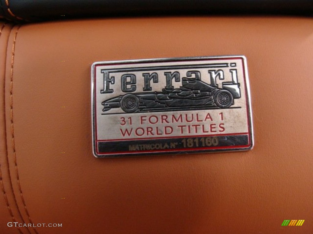 2011 Ferrari California Standard California Model Marks and Logos Photo #77478754