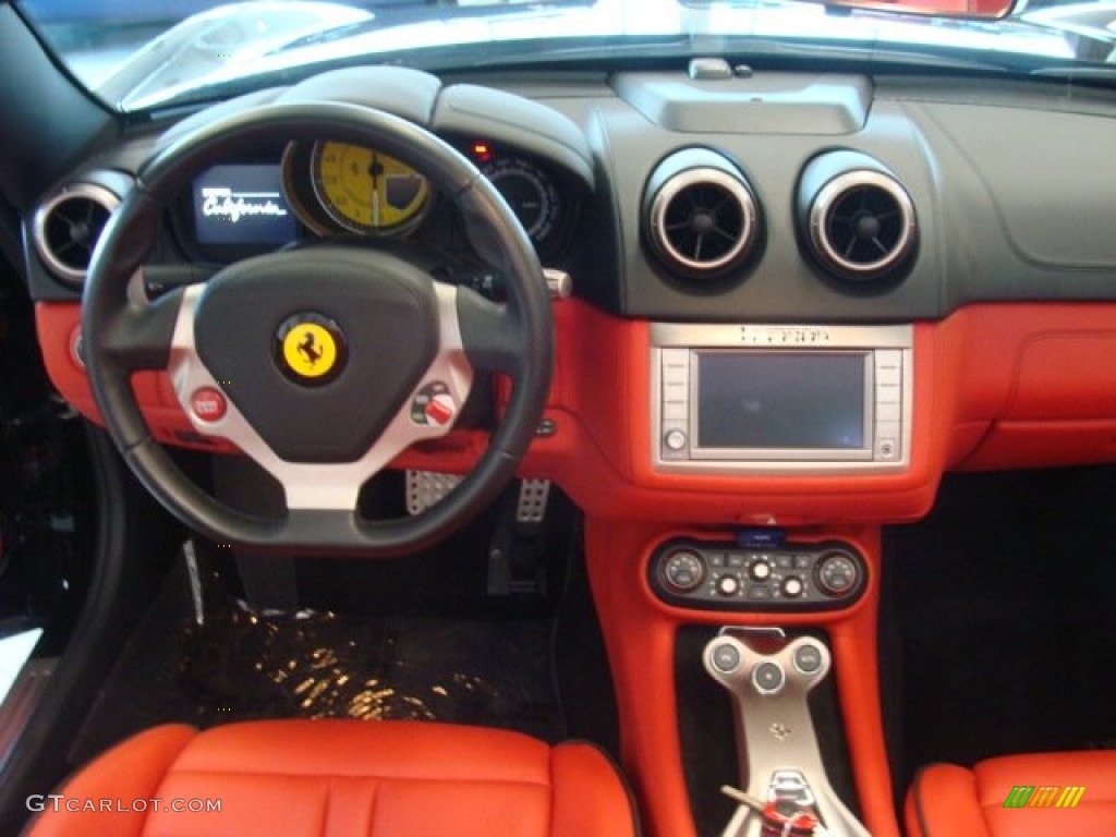 2010 Ferrari California Standard California Model Rosso Dashboard Photo #77479439