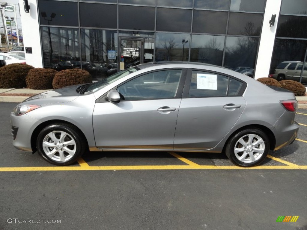 Liquid Silver Metallic 2010 Mazda MAZDA3 i Touring 4 Door Exterior Photo #77479835
