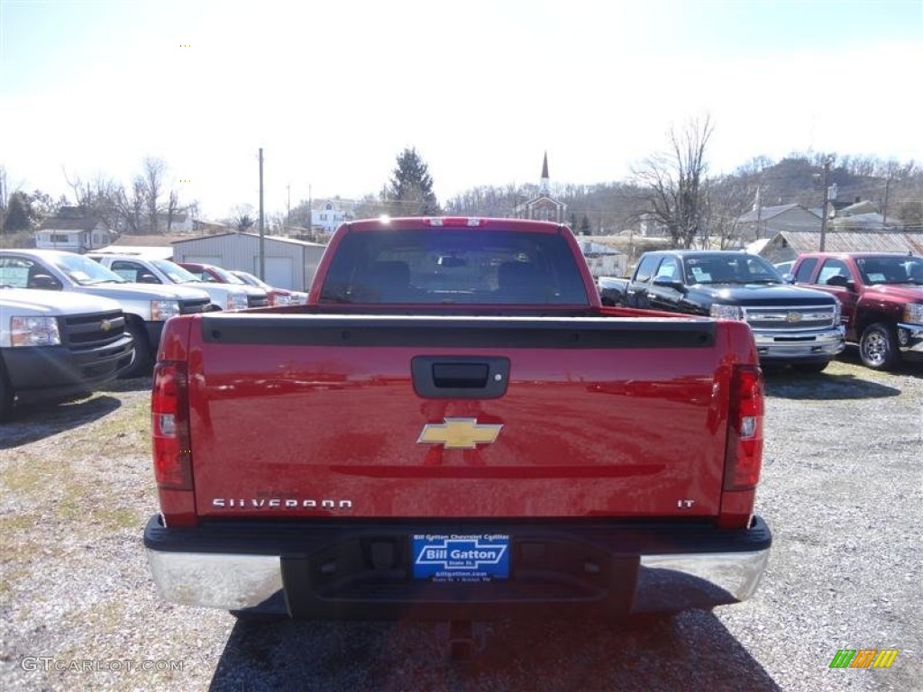2013 Silverado 1500 LT Extended Cab 4x4 - Victory Red / Ebony photo #6
