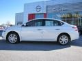 2013 Aspen White Nissan Sentra SL  photo #2