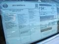  2013 Sentra SL Window Sticker