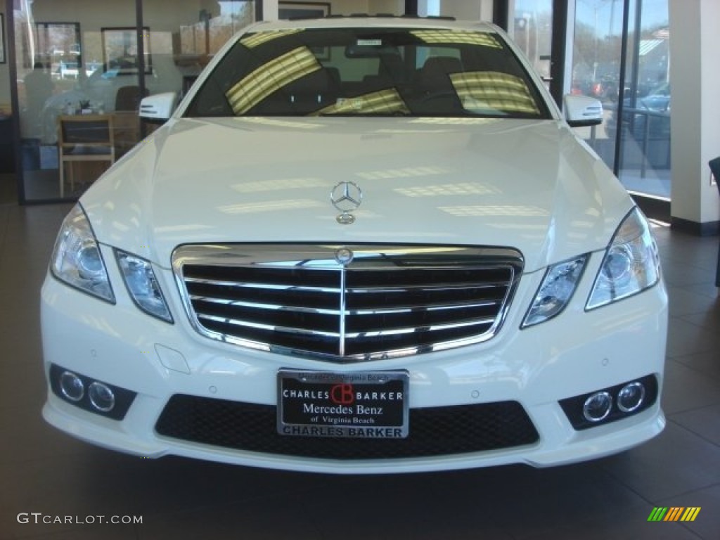 2010 E 350 Sedan - Arctic White / Natural Beige photo #8