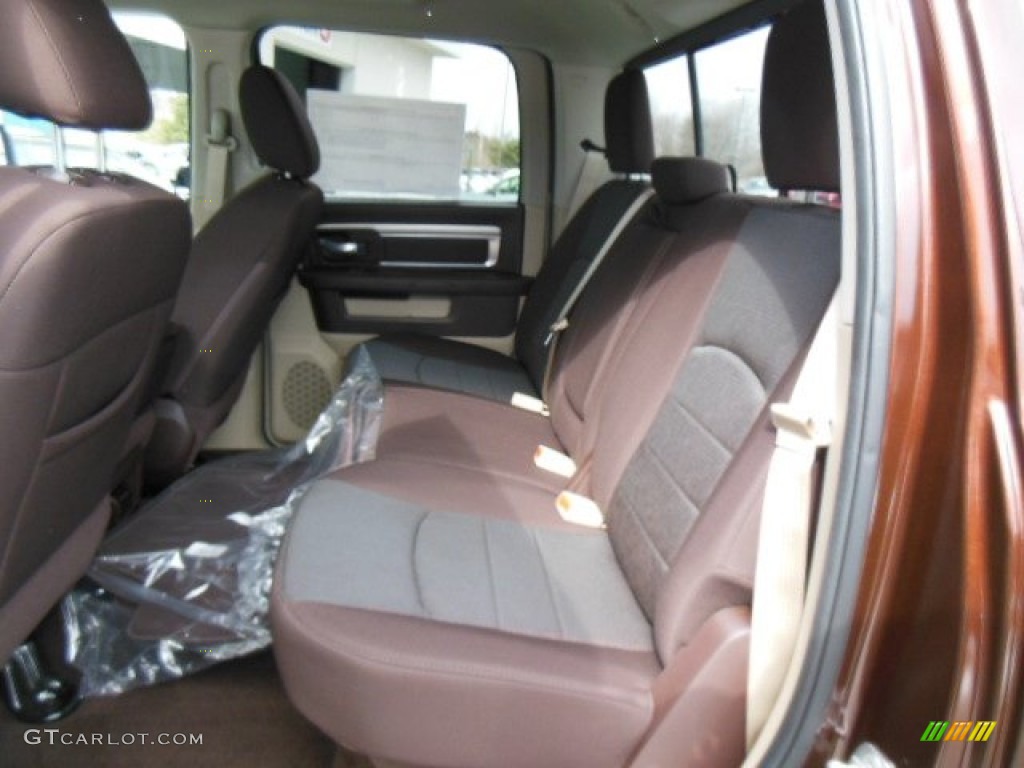 Canyon Brown/Light Frost Beige Interior 2013 Ram 1500 Big Horn Crew Cab 4x4 Photo #77481444