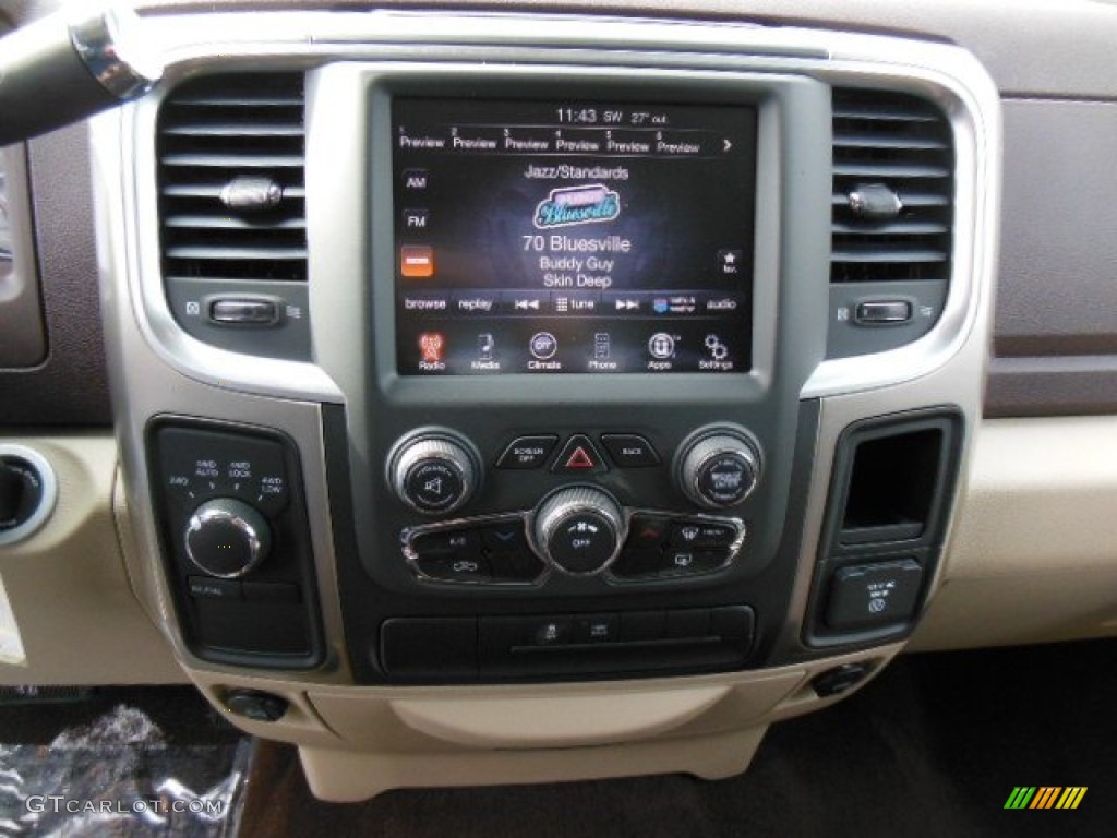 2013 Ram 1500 Big Horn Crew Cab 4x4 Controls Photo #77481515