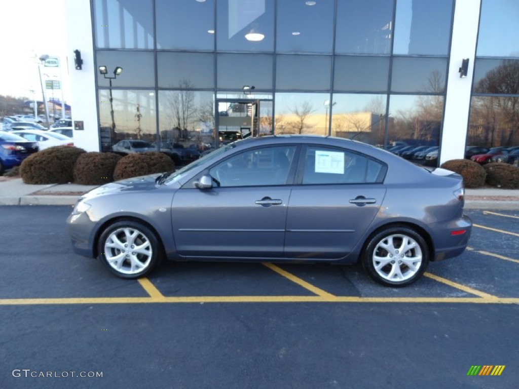Galaxy Gray Mica 2008 Mazda MAZDA3 i Touring Sedan Exterior Photo #77481581