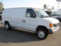 Oxford White 2007 Ford E Series Van E150 Cargo
