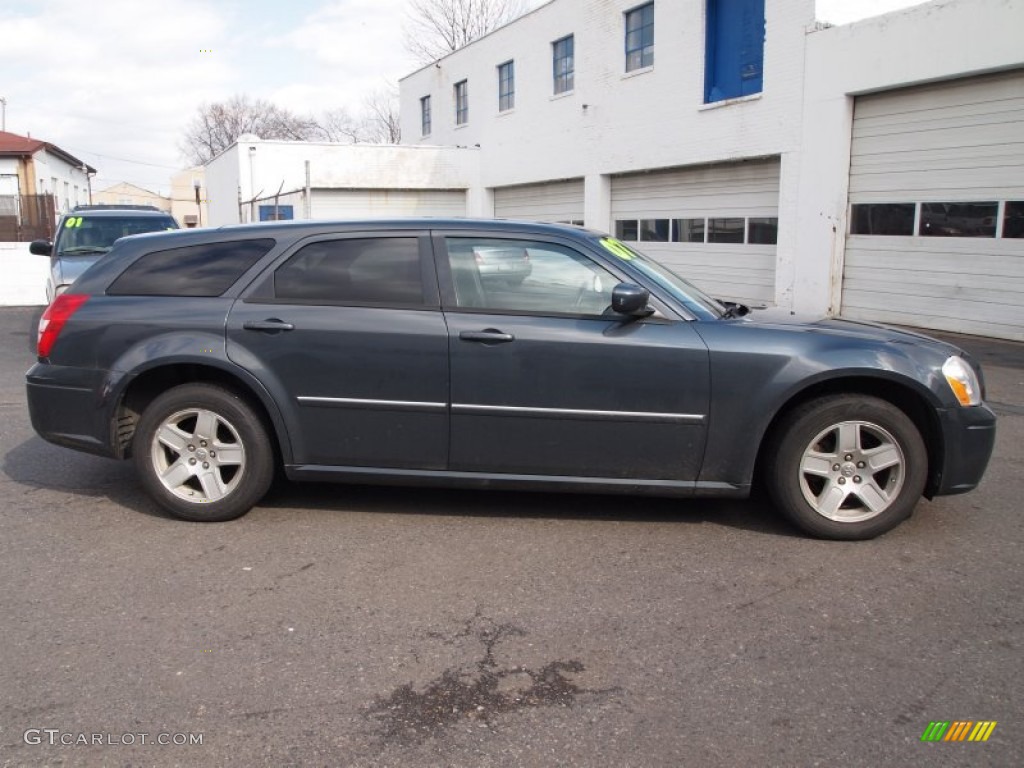 2007 Magnum SXT - Steel Blue Metallic / Dark Slate Gray/Light Graystone photo #5