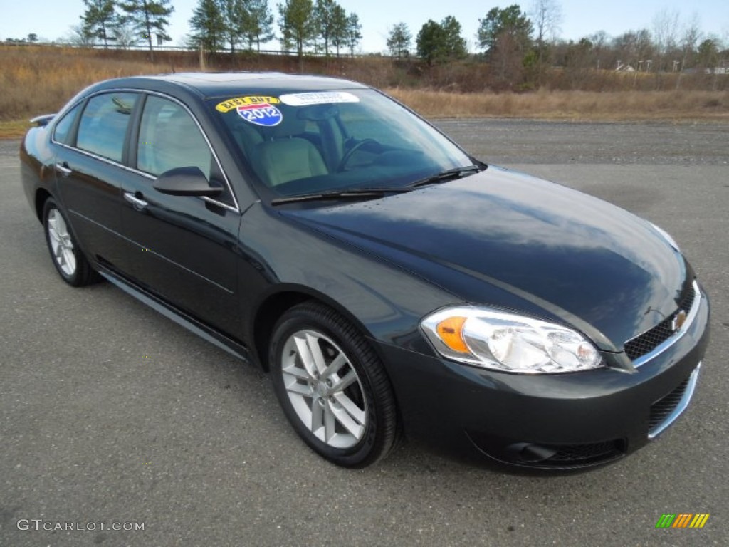 Ashen Gray Metallic 2012 Chevrolet Impala LTZ Exterior Photo #77483066