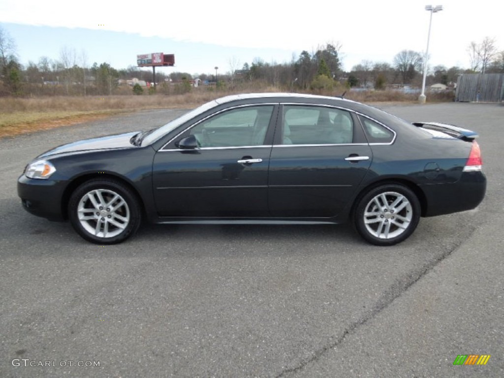Ashen Gray Metallic 2012 Chevrolet Impala LTZ Exterior Photo #77483094