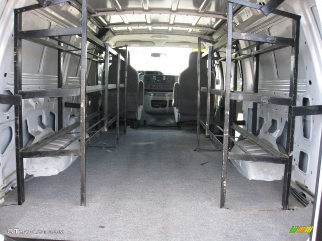 2009 E Series Van E350 Super Duty Cargo - Oxford White / Medium Flint photo #7