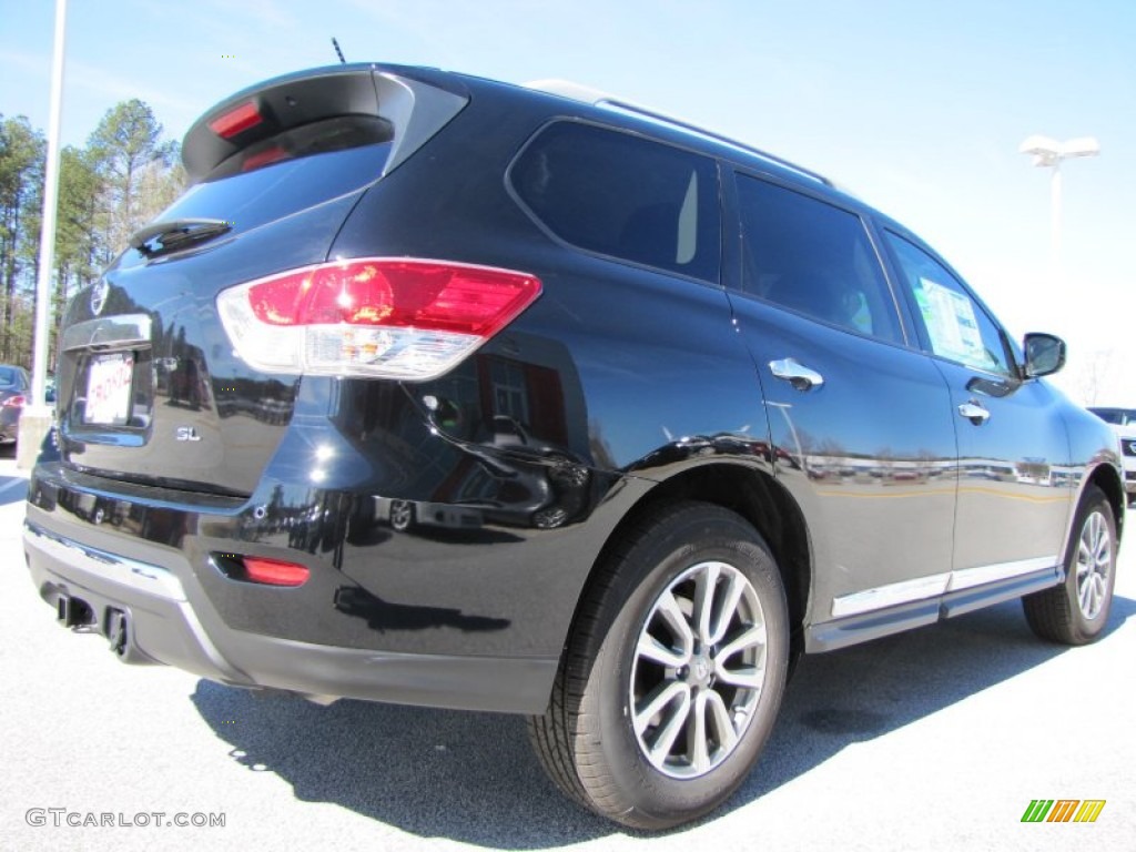 2013 Pathfinder SL - Super Black / Charcoal photo #5