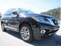 2013 Super Black Nissan Pathfinder SL  photo #7